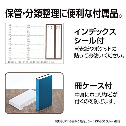 セキセイ SEKISEI アルバム ポケット フォトアルバム Lサイズ 300枚収容 L 201-300枚 ホワイト KP-300｜mrmr-store｜06