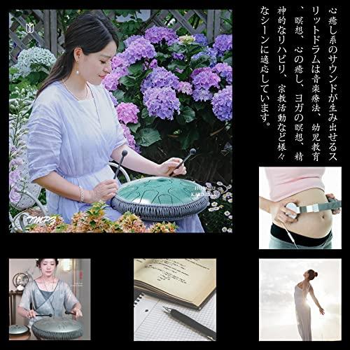 スリットドラム 13インチ15音 Cメジャ タングドラム スチールドラム 器