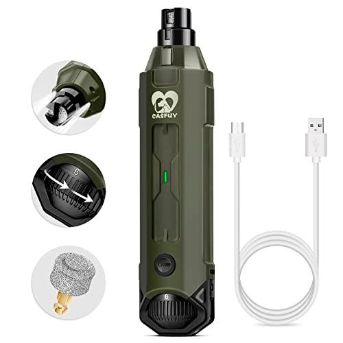 Casfuy 犬爪切り電動 6スピード - 最新の強化されたペット用ネイル