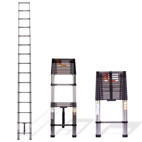【ほぼ新品】DayPlus 伸縮はしご 最長5 m ハシゴ Amazon.co.jp: DayPlus 伸縮はしご 最長5 m (16.5 ft) 折り畳み伸縮