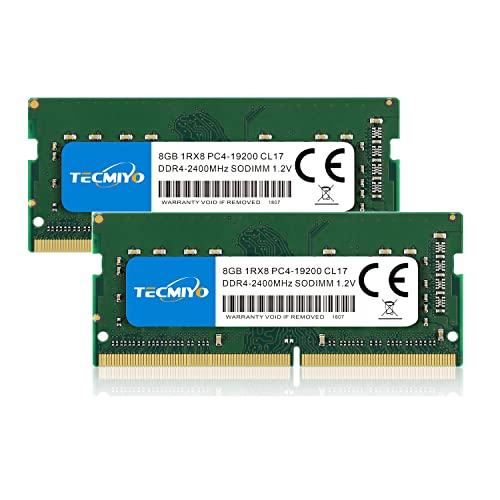 テクミヨ ノートPC用メモリ DDR4-2400(PC4-19200) 16GB 260pin SODIMM CL17(8GB : MRN’s ...