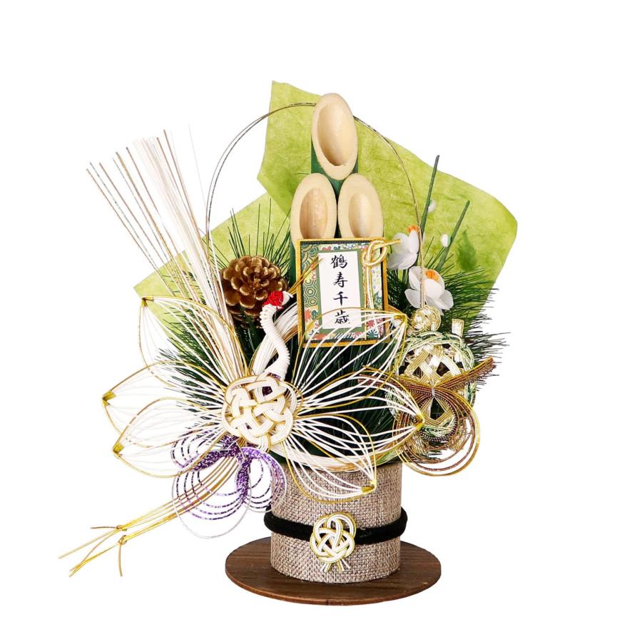 山一商店 正月飾り 門松 置物飾り 松鶴 K-1241 : MRN's SHOP Yahoo!店