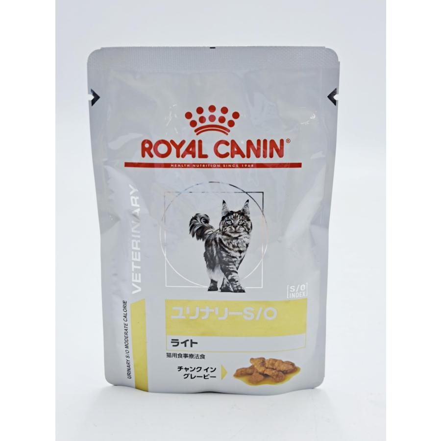 療法食】ロイヤルカナン 猫用 ユリナリー S/O ライト パウチ 85g×24