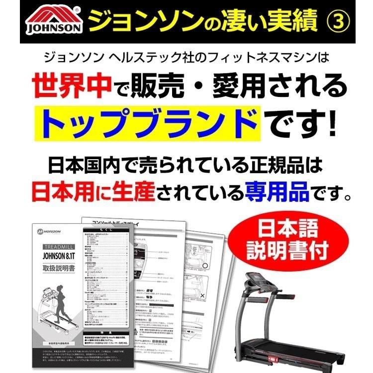 Andes7.1 ジョンソンヘルステック  クロストレーナー ランニングマシン ウォーキングマシン クロス トレーナー ルームランナーの画像