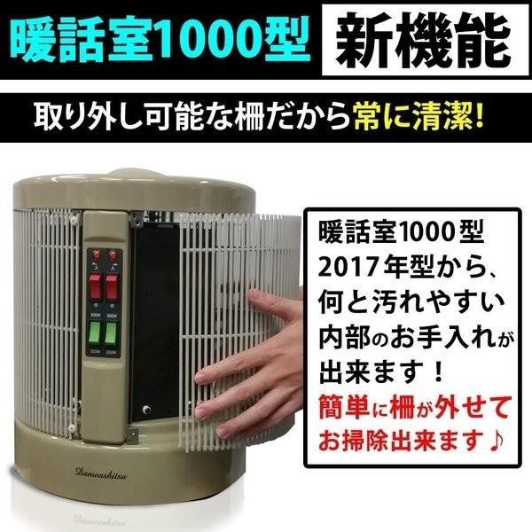 暖話室1000型 暖房器具 遠赤外線ヒーター パネルヒーター 談話室 だんわしつ 最新版 最新型 日本製 メーカー保証付 タイマー付