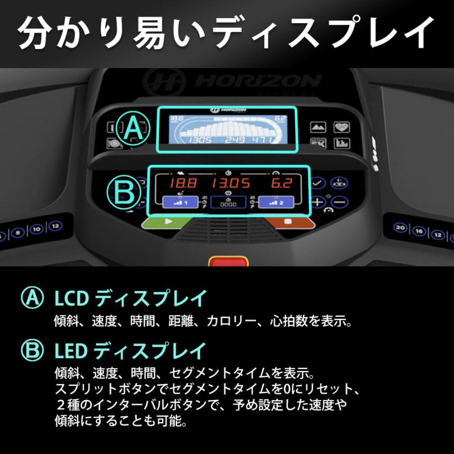 数量限定 シリウストレッド8 ホライズンフィットネス ジョンソンヘルステック 家庭用 ルームランナー 型番：T202SE ランニングマシン トレッドミル treadmill 【3613884840】(129360円)