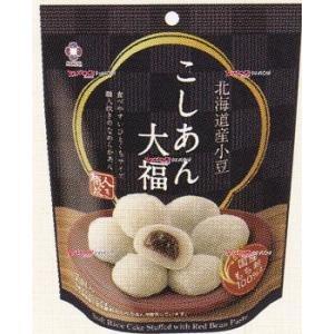 YCxアダチ製菓 7個 北海道産小豆 こしあん大福×24個【xea5】【送料