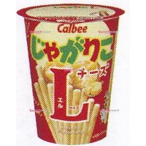 YCxカルビー 66G じゃがりこチーズLサイズ×48個【xrs6】【送料無料