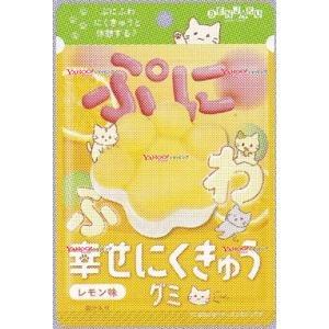 YCx扇雀飴本舗 30G 幸せにくきゅうグミレモン味×216個【xes6