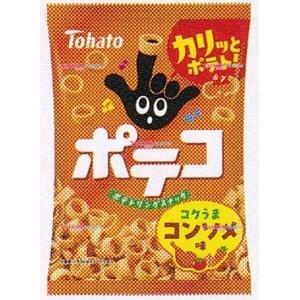 YCx東ハト 60G ポテコ コンソメ味×72個【xes6】【送料無料（沖縄は