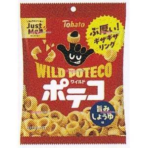 YCx東ハト 50G ワイルドポテコ 旨みしょうゆ味×48個【xws6】【送料