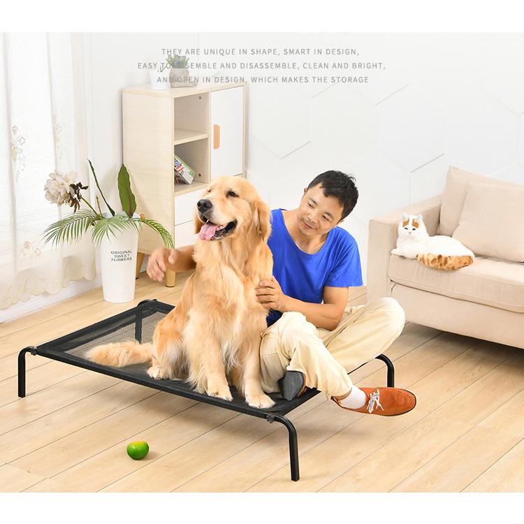 メーカー直売 ペットベッド 5 45kg犬用 メッシュ 通気 洗える 脚付きコット型 寝床 ハンモック ペット用 携帯用ベッド クッション 冬 夏用 暑さ対策 大型犬 中型犬 小型犬 Whitesforracialequity Org