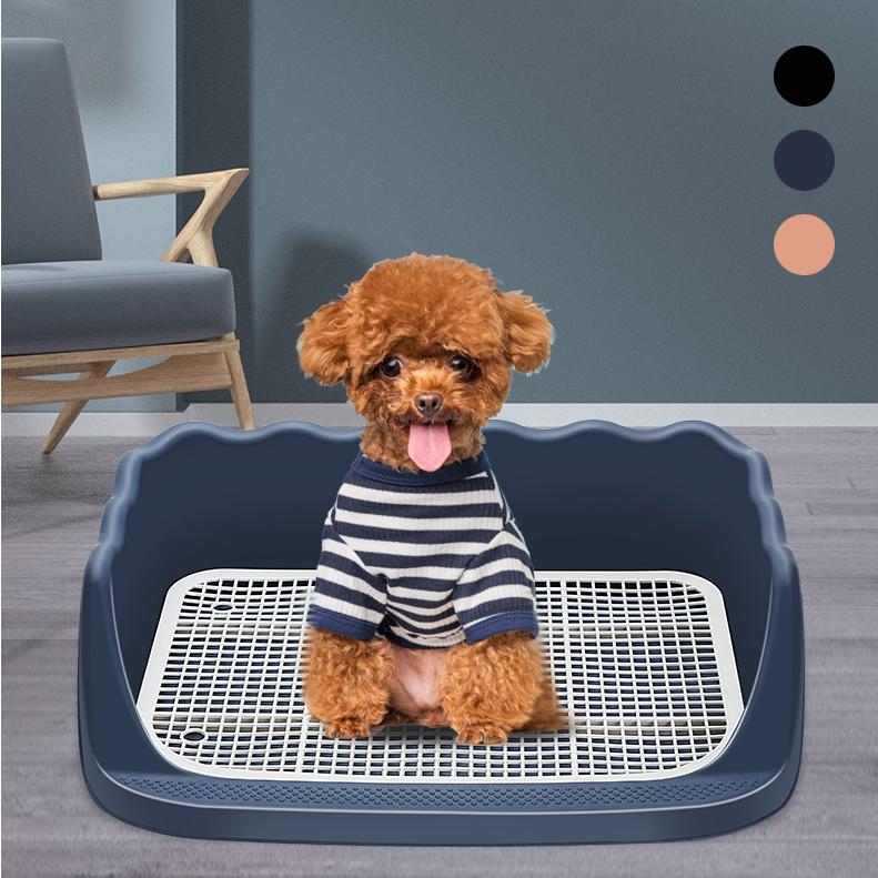 激安大特価 犬トイレ 犬トイレトレー しつけ ペット 犬 室内用 おしゃれ フチ付き 犬用トイレ トレー トレーニング メッシュ しつけるウォールトレー 小型犬 Aynaelda Com