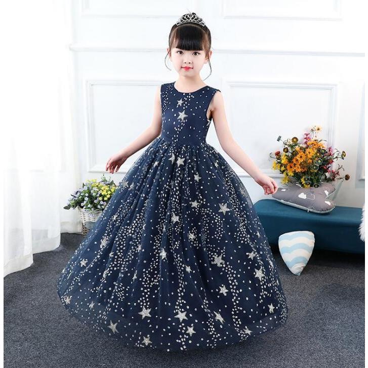 子供ドレス ピアノ発表会 ロング 結婚式 キッズ フォーマルドレス 子どもドレス 七五三 ジュニアドレス 紺 1 130 140 150 160 170 D Jane Errin 通販 Yahoo ショッピング