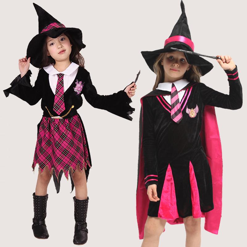 ハロウィン 仮装 キッズ 女の子 子供 コスチューム コスプレ マント 長袖 ワンピース 魔法使い ステッキ 魔女 帽子 箒 ぼうし みこ 可愛い かわいい G0145 Jane Errin 通販 Yahoo ショッピング