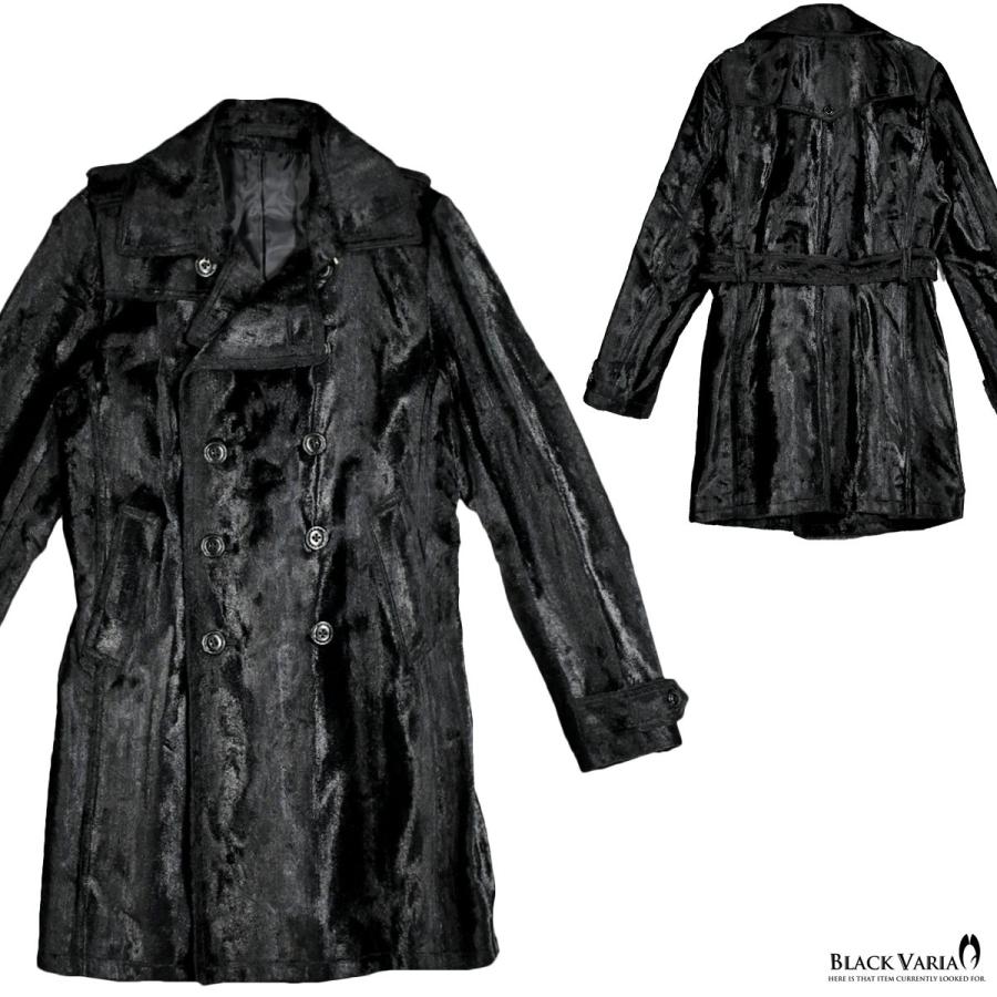 BLACK VARIA BlackVaria トレンチコート ストライプ 無地 BLACK VARIA BlackVaria トレンチコート ストライプ 無地