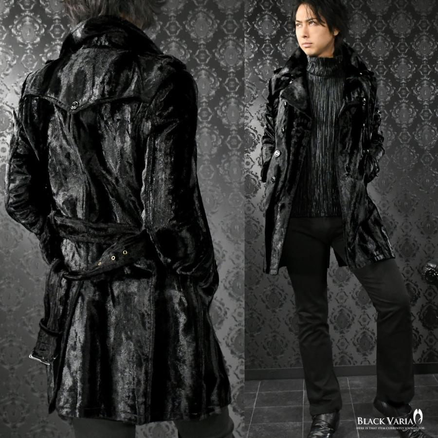 BLACK VARIA BlackVaria トレンチコート ストライプ 無地 BLACK VARIA BlackVaria トレンチコート ストライプ 無地