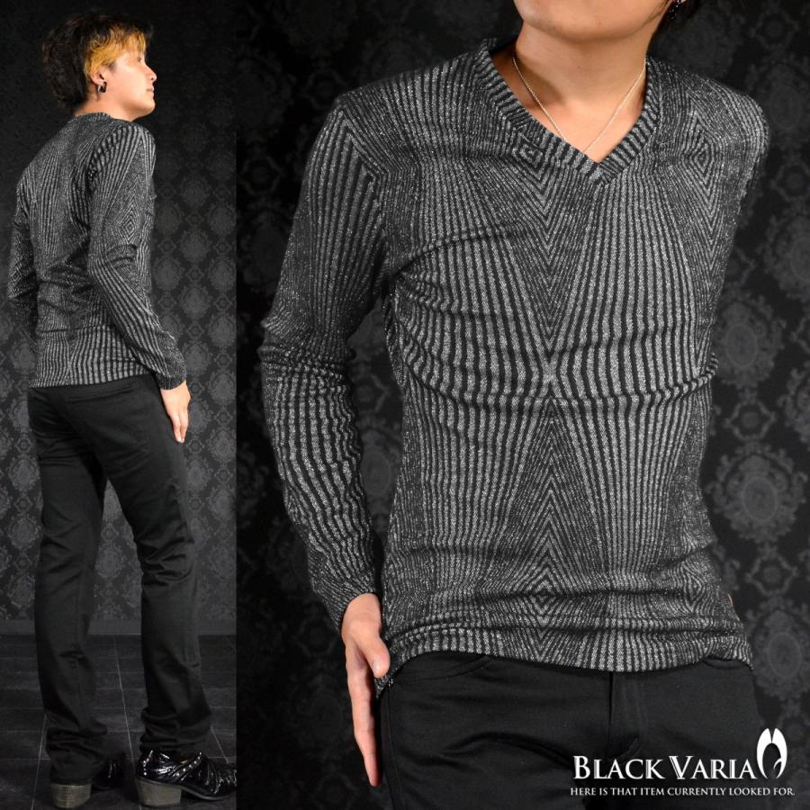 BLACK VARIA（ブラックバリア） BlackVaria Tシャツ ラメ 幾何学 