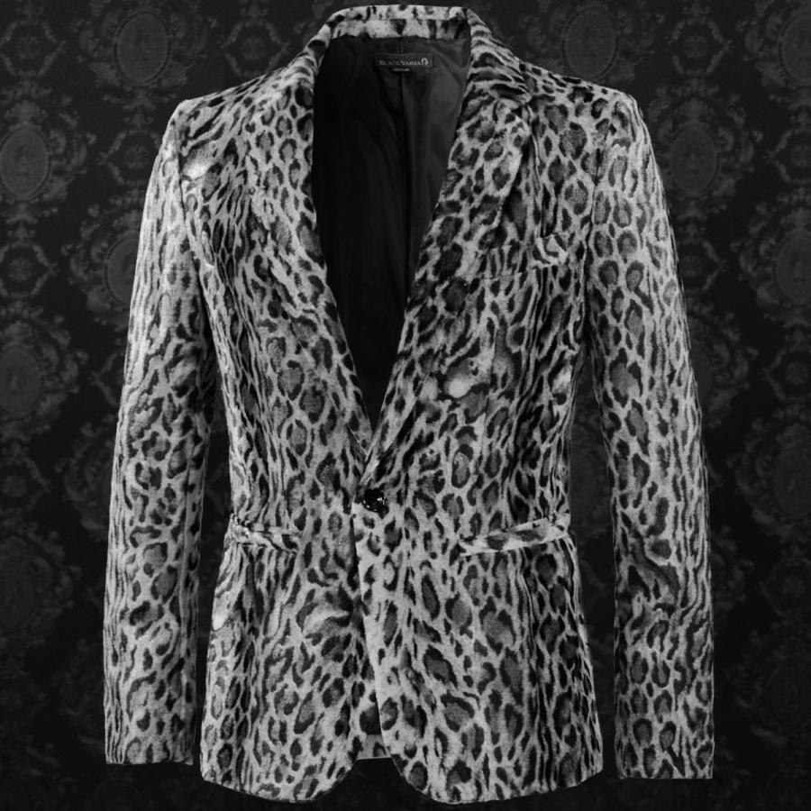 BLACK VARIA（ブラックバリア） テーラードジャケット フェイクファー