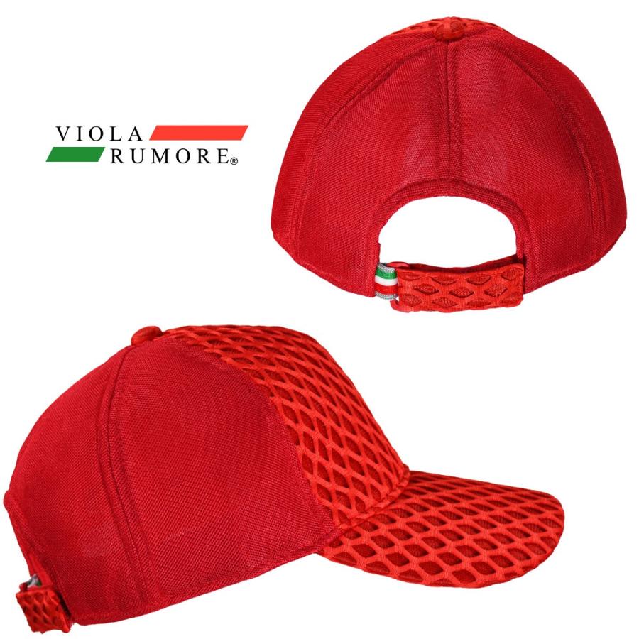 VIOLA rumore（ヴィオラ ルモーレ） ビオラ メッシュキャップ ダイヤ柄