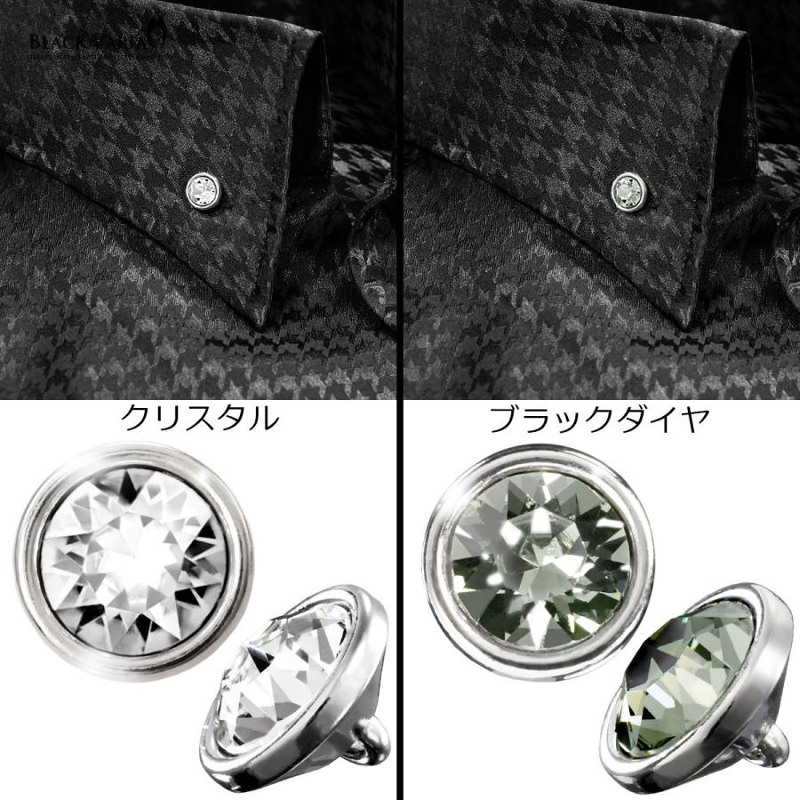 BLACK VARIA（ブラックバリア） サテンシャツ ドレスシャツ