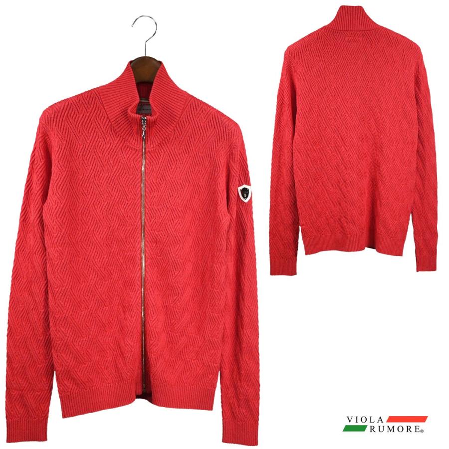 Sale Viola ヴィオラ ビオラ ニットジャケット ケーブル スタンドカラー ジャガード 長袖 無地 ジップアップジャケット Mens メンズ レッド赤 1308 Vio Re Black Varia 通販 Yahoo ショッピング