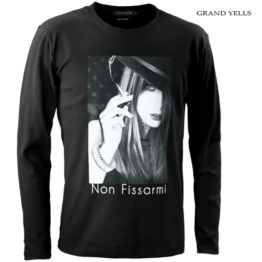 Tシャツ フォトプリント クルーネック 星条旗 ガールズプリント タバコ ロンt Mens メンズ ブラック黒 Ss8508 1309 Fr Ss8508 Bk Black Varia 通販 Yahoo ショッピング