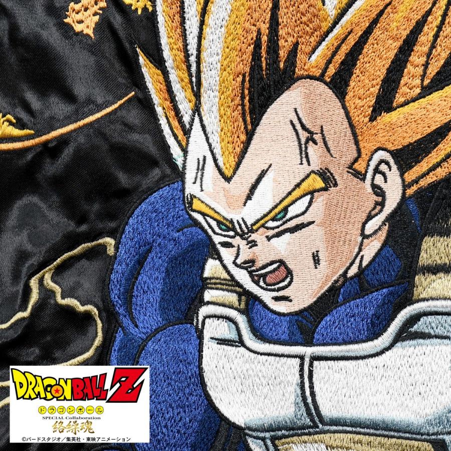 絡繰魂 ドラゴンボールZ DRAGON BALL スカジャン ベジータ 絡繰魂 ドラゴンボールZ DRAGON BALL スカジャン ベジータ