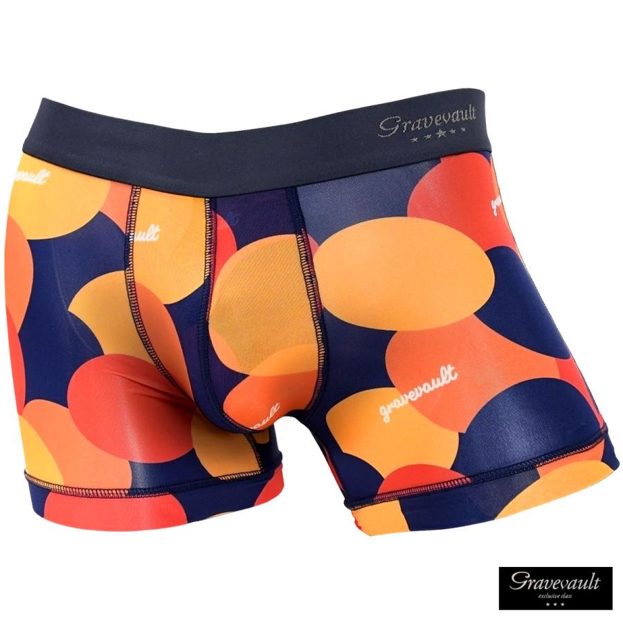 Gravevault グレイブボールト ボクサーパンツ ショート 水玉 パンツ アンダーウェア 下着 Mens メンズ レッド赤イエロー黄 1403 Tk Rd Black Varia 通販 Yahoo ショッピング