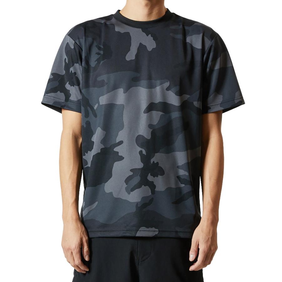 United Athle ユナイテッドアスレ Tシャツ 4.1oz ドライアスレチック カモフラージュ カモ柄 迷彩 半袖 メンズ 吸水速乾 スポーツ (ウッドランド) 590601｜mroutlet｜05