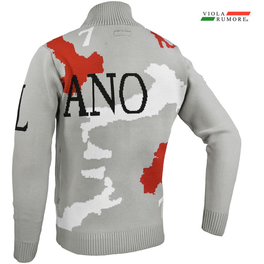 VIOLA rumore ヴィオラルモーレ ビオラ ニット 迷彩ジャガード