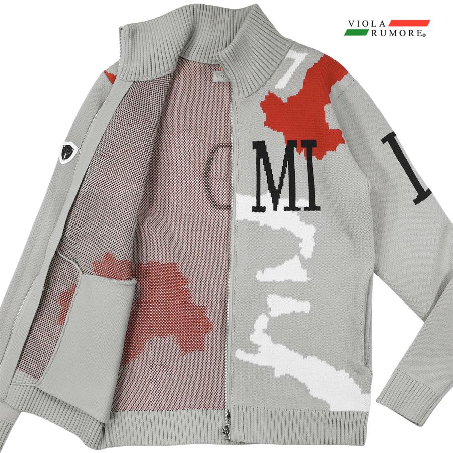 VIOLA rumore ヴィオラルモーレ ビオラ ニット 迷彩ジャガード