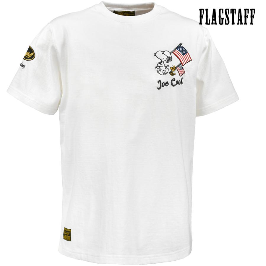 SNOOPY PEANUTS スヌーピー 半袖Tシャツ クルーネック mens JOECOOL アメカジ Tシャツ メンズ(ホワイト白) 432031｜mroutlet｜03