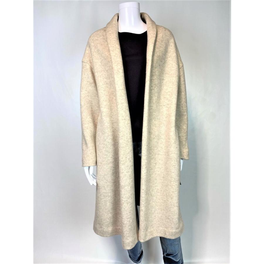 PASSIONE（パシオーネ） ロングコート 軽い ドロップショルダー