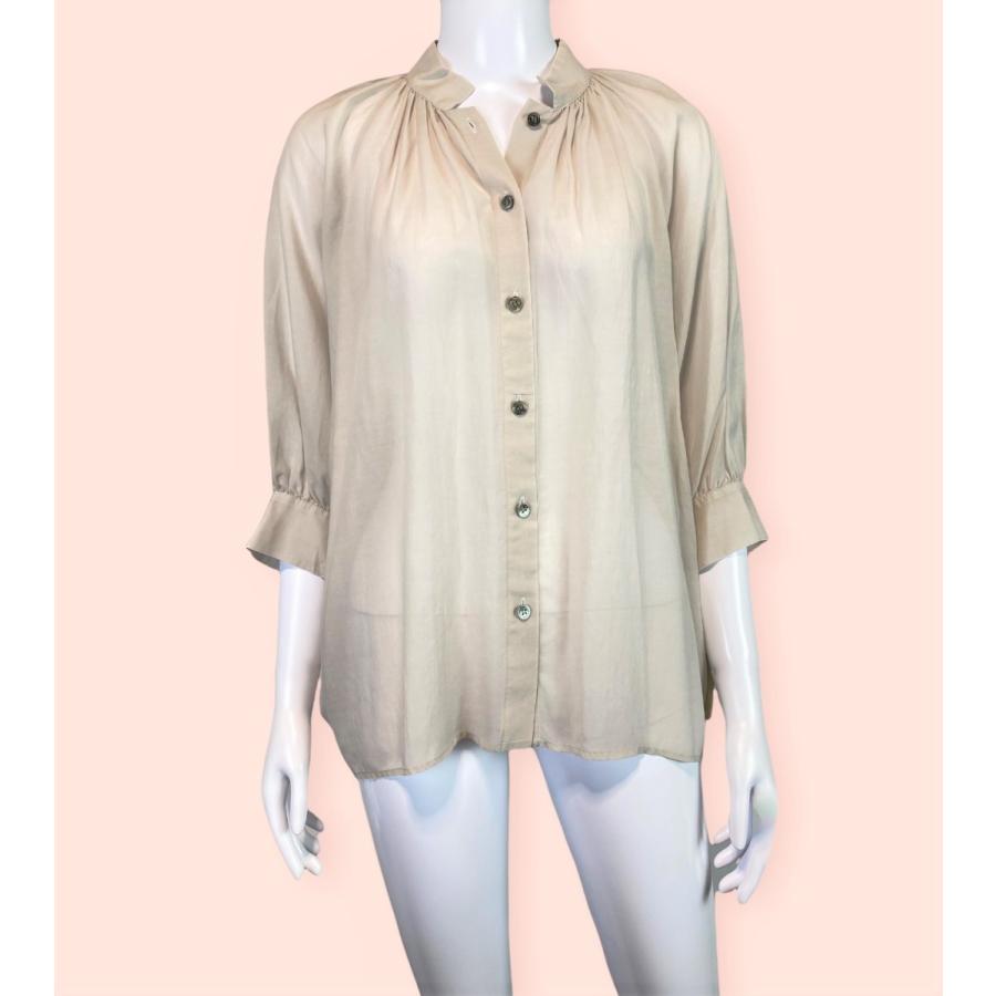 cafune カフネ ギャザー ドルマンスリーブ ブラウス : セレクト  