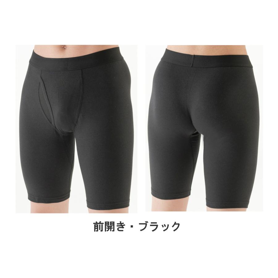 尿漏れパンツ 男性 失禁パンツ ちょい漏れ対策 ボクサーパンツ 前開き 前閉じ ロング メンズ パンツ 紳士 吸水パンツ メンズ 5cc 11L 12L 3枚