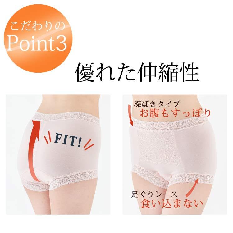 尿漏れパンツ 失禁ショーツ 女性用 UI 吸水 失禁パンツ 100cc