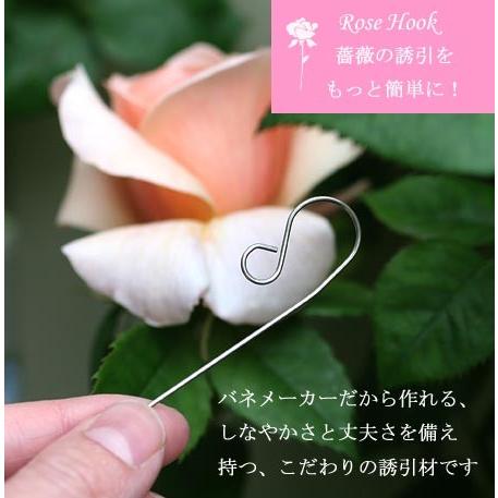 ベルツモア　ローズフック　薔薇　誘引　16本　園芸　ガーデニング　パーツ ローズフック ◇9cm◇ 16ヶ入り RF-90 かんたん誘引材 ベルツモア
