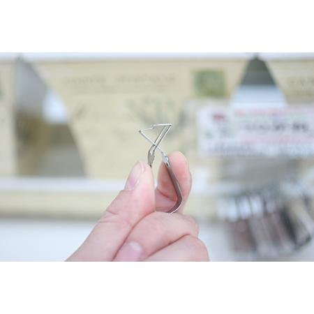 ガーデン雑貨】つりがねくん V 12個いり 誘引クリップ ○ステンレス製