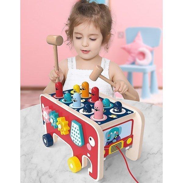 知育玩具 おもちゃ ハンマートイ 車 クリスマスプレゼント 誕生日プレゼント 積み木 男の子 女の子 1歳 2歳 3歳 木のおもちゃ 大工さん 1227ls4 Mrt Shop 通販 Yahoo ショッピング