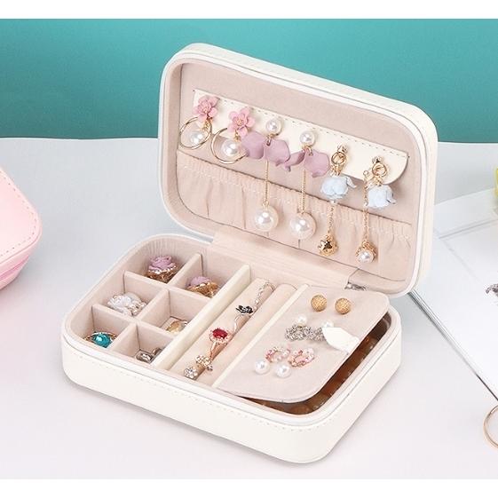 ジュエリーボックス アクセサリーケース 収納ケース 小物入れ ネックレス 限定特価 指輪 手のひら 便利 ピアス収納 持ち運び 旅行