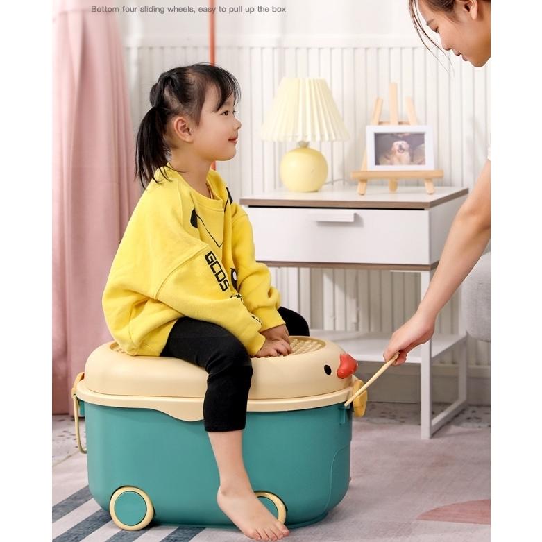 おもちゃ収納 大容量 収納ケース ボックス おしゃれ おもちゃ箱 キャスター付き 積み重ね 安い 激安 プチプラ 高品質 シンプル 収納箱 衣替え 蓋 付き 子供部屋 リビング