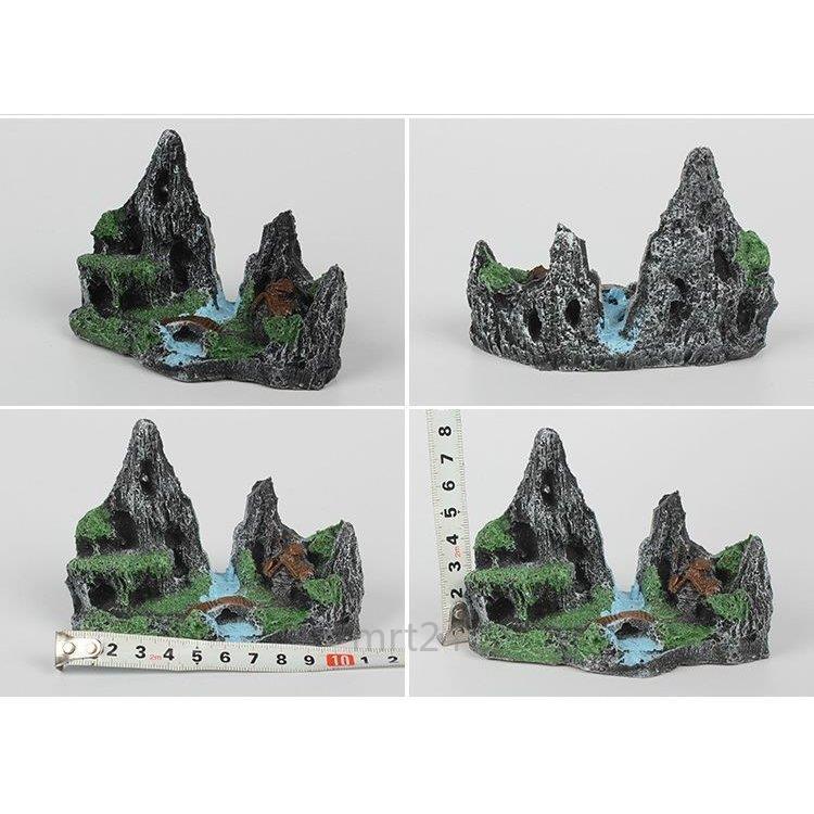 水槽用オブジェ 隠れ家 お家 山風 自然風 アクアリウムデコレーション 熱帯魚 ペット用品 サカナ 水槽用レイアウト 激安特価品 水槽内インテリア 置き物 さかな