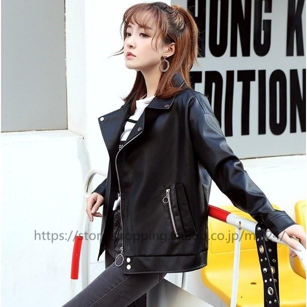 レザージャケット レディース ライダースジャケット レザーコート ショート ジャケット かわいい 春秋服 秋冬服 アウター 女の子 おしゃれ バイク コート 0107 1 Mrt Shop 通販 Yahoo ショッピング