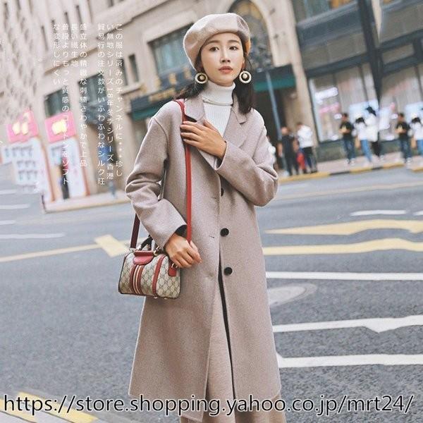 でおすすめアイテム オーバーコート 保温 チェスターコート防寒 無地 レディース コート ロング 両面ウール おしゃれ おしゃれ両面ウールロング コートレディース黒 秋と冬 40代 30代 通勤 Ol フォマール コート アウター Postetelecom Gouv Cg