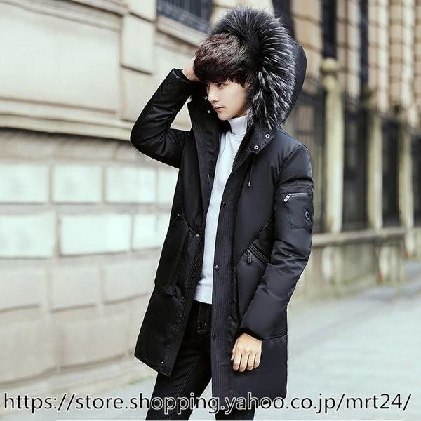 １着でも送料無料 ダウンコート 厚手 冬新作 暖かい ダウンジャケットメンズ ダウンジャケットメンズブランド厚手ダウン風 ロング丈 40代 30代 代 あたたか 防寒 フード付き アウター 冬 オシャレ服メンズ コート アウター