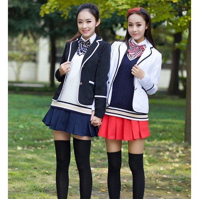 新作 通販 女子高生 なんちゃって制服 4点セット セーラー服 韓風 洋服jk制服 学園祭 レディース アイドル リボン ネクタイ 安い 店 Www Superavila Com