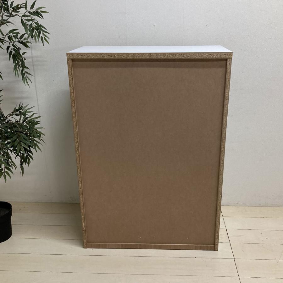 チェスト幅80 5段チェスト 整理ダンス 収納 ハイチェスト ダーク