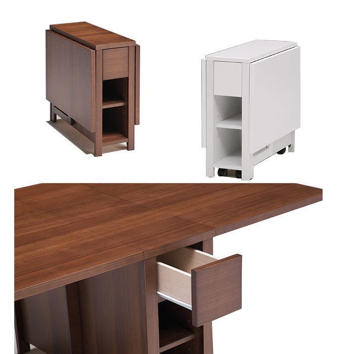 ダイニングテーブル バタフライテーブル 折りたたみ 幅135 北欧 新生活