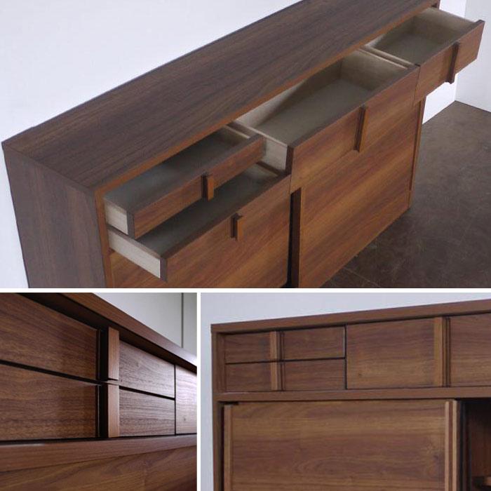 カウンター下収納 引き戸 奥行30 幅150 シンプル おしゃれ 新生活